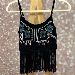 Tassel midriff